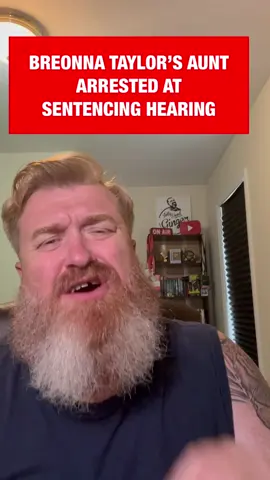 A post by @jolly_good_ginger on TikTok caption: Breonna Taylor’s aunt, Bianca Austin, has been arrested - probably for nothing more than intimidation. More information to follow. 