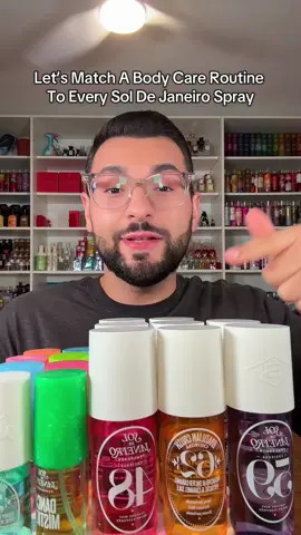 A post by @paulreactss on TikTok caption: @Paul | Fragrance Influencer lets match a body care routine to every sol de janeiro spray #soldejaniero #soldejaneiro #soldejaneiroperfume #soldejaneirocheirosa #soldejaneiro62 #soldejaneiromist #cheirosa #cheirosa62 #cheirosa68 #cheirosa71 #eoslotion #bodycareroutine #bodycare 
