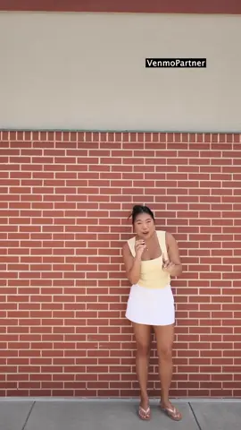 A post by @meimonstaa on TikTok caption: I'll stick to cheering Jacob on from the sidelines @Venmo #VenmoPartner