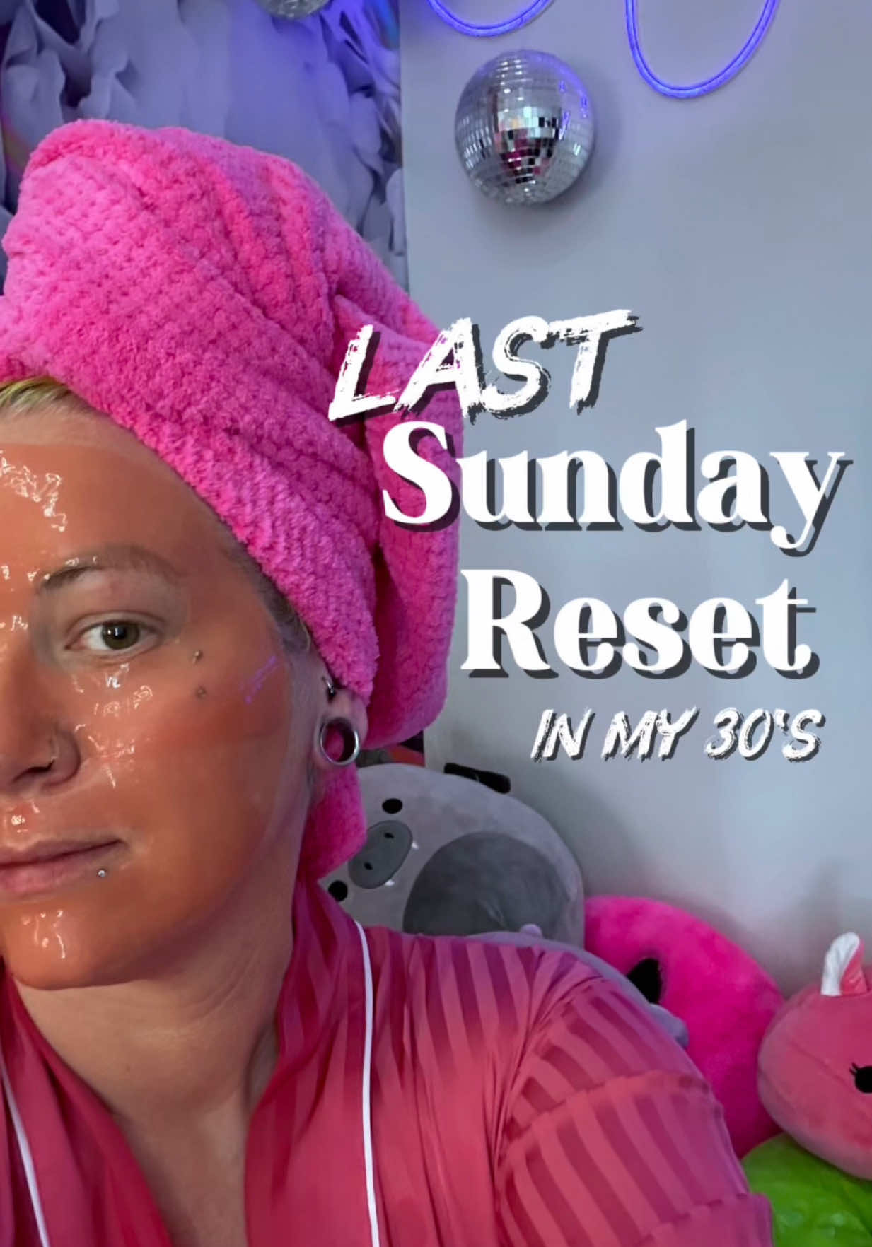 A post by @cryistalchaos on TikTok caption: It’s kind of like those nostalgic videos for kids from the 80s that say “you didn’t know that would be the last time you rode your bike til the streetlights came on”  This will be my last self care Sunday reset in my 30s and I’m sure my skin and hair will look drastically different when I do this again at 49. Intentional rituals are important when closing an era just as they are when starting one.  And yes all the things I recommend to you guys I use as well. My shower is full of @amika @Matrix & @Olaplex products!  #sundayreset #hairstylistsoftiktok #hairtoks #selfcareroutine #skincareroutine #skinflooding @LoopsBeauty 