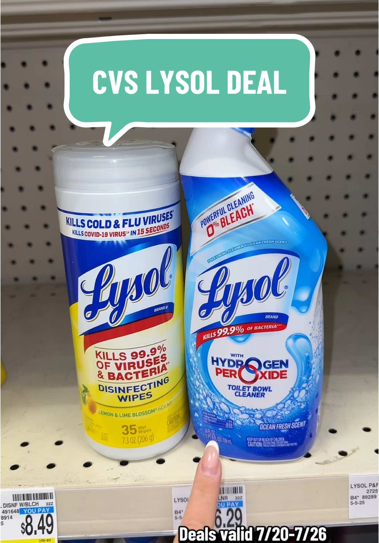 A post by @savingwithshayna on TikTok caption: I always run for a @lysol deal lolz  Deals valid 7/20-7/26 #couponingatcvs #cvscouponing #cvscouponingthisweek #cvsdeals #cvsdigitalcouponing #cvsbreakdown #cvsbeginnerdeals #cvsbeginnercouponer #cvsbeautyhaul #cvsnewbiecouponing #cvsfinds #cvsclearance #dealfinder #savingmoney #savingwithshayna #budgeting #howtocoupon #howtocouponatcvs 