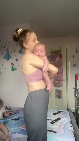 A post by @jadebrown1972 on TikTok caption: Not the best at singing but gave it a go to settle daisy and bring up her wind it worked #🩷#babiesoftiktok #mumanddaughter #singing #momentslikethis 