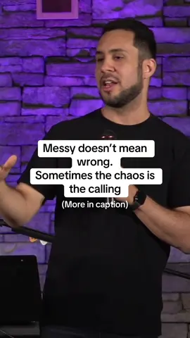 A post by @pastorstevenn on TikTok caption: We assume peace means God is present— but sometimes it’s the mess where He moves most. Your house might feel like chaos. Your heart might feel overwhelmed. But what if that’s the exact place God wants to shape you? Philemon shows us that God might want us in the very place we want to run from. Don’t run from the noise. Lean into what He’s doing in the middle of it. Obedience doesn’t need things to be neat. It just needs your yes. #christian #christianity 