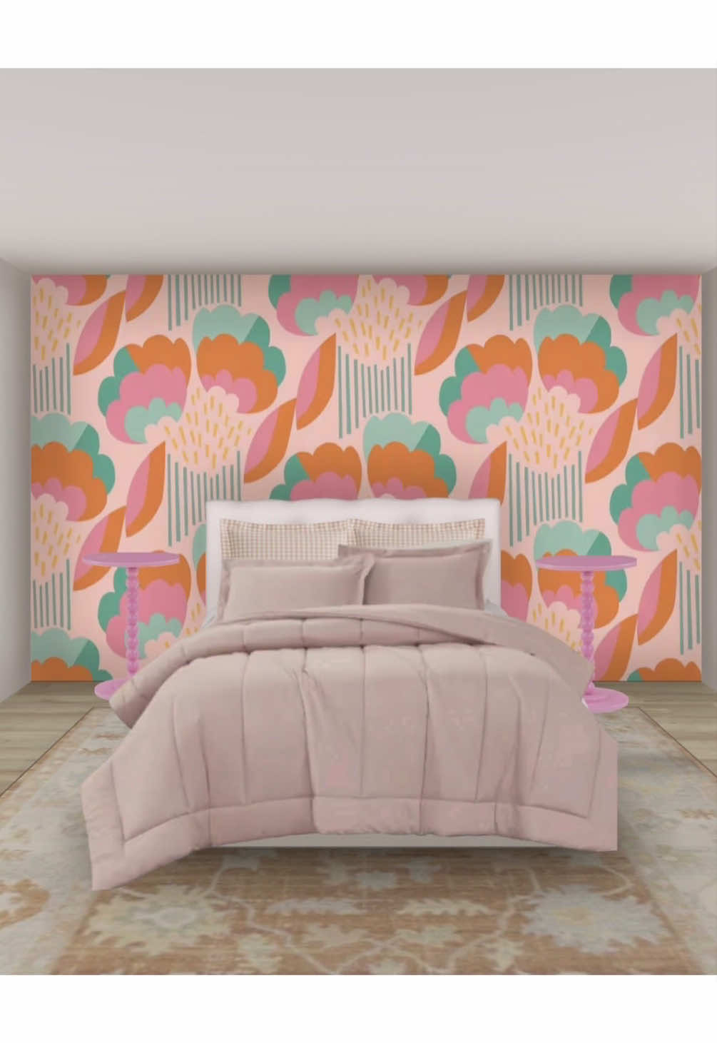 A post by @kaarinjoy on TikTok caption: Decorate my dream dorm with me using furniture and supplies from @The Home Depot ! #ad 