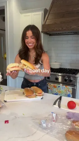 A post by @cecilybauchmann on TikTok caption: any sandwich will do+a lot of snacks ✨🩵#lunch #sandwich #recipes #boatday #motherhood 