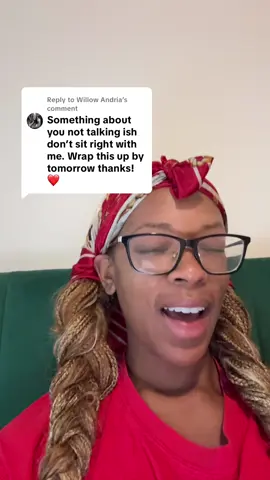 A post by @shuntyringfield on TikTok caption: Replying to @Willow Andria