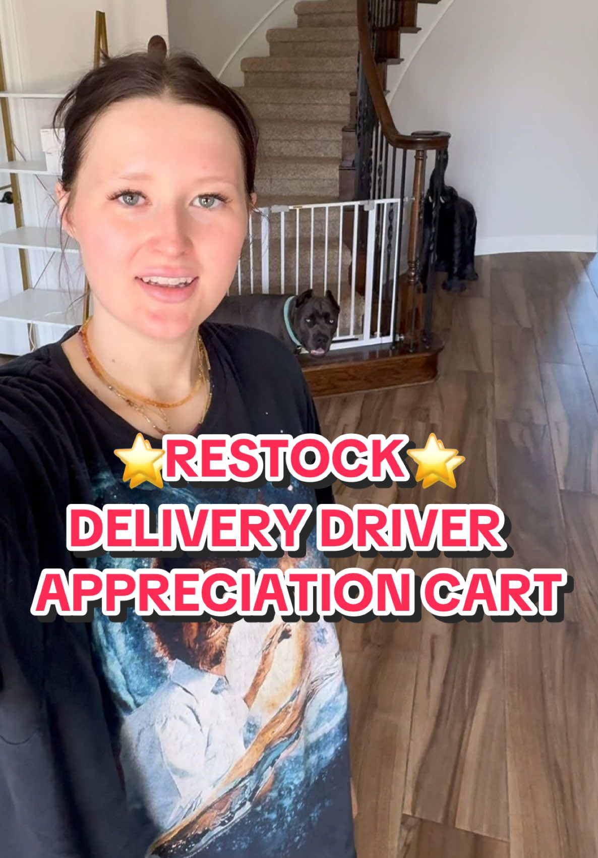 A post by @cookiterica on TikTok caption: ⭐️RESTOCK⭐️ LET’S RESTOCK DELIVERY DRIVER APPRECIATION CART #driverappreciation #cart #restock #asmr 