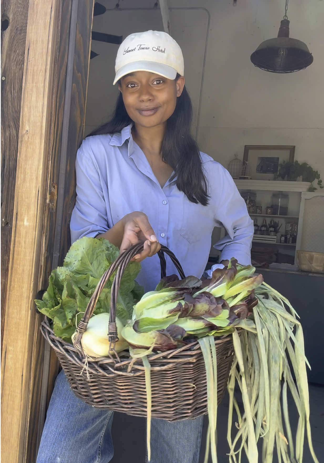 A post by @akilahrelefordgould on TikTok caption: In my Disney princess era🥹 come play with me at the ranch! @Bloomranch 🪲🤠 #blackgirltiktok #farmlife #farmtotable #california #countrygirl #homemaker #homemaking 
