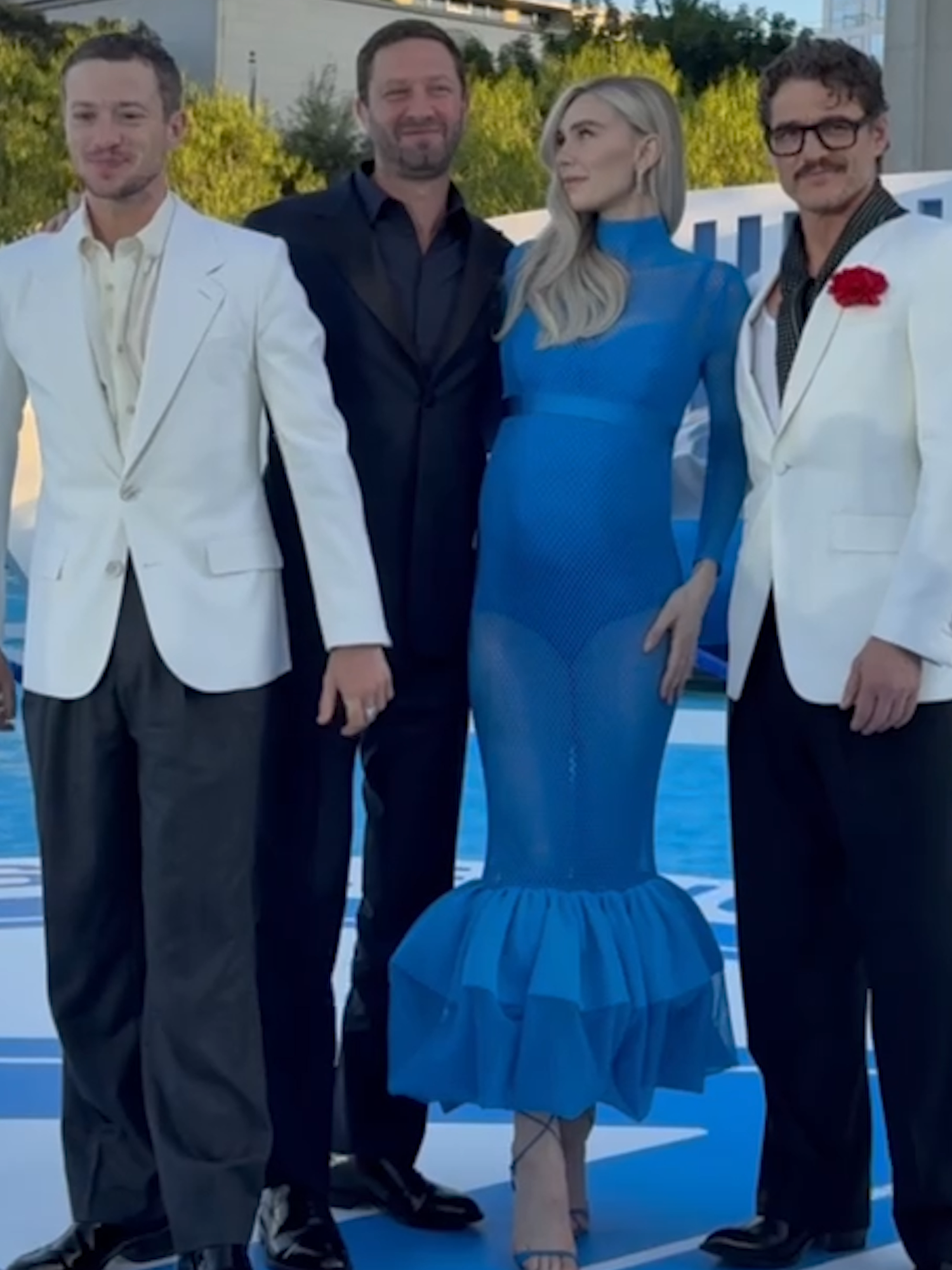 A post by @marvel on TikTok caption: Family 💙💙💙💙 #TheFantasticFour