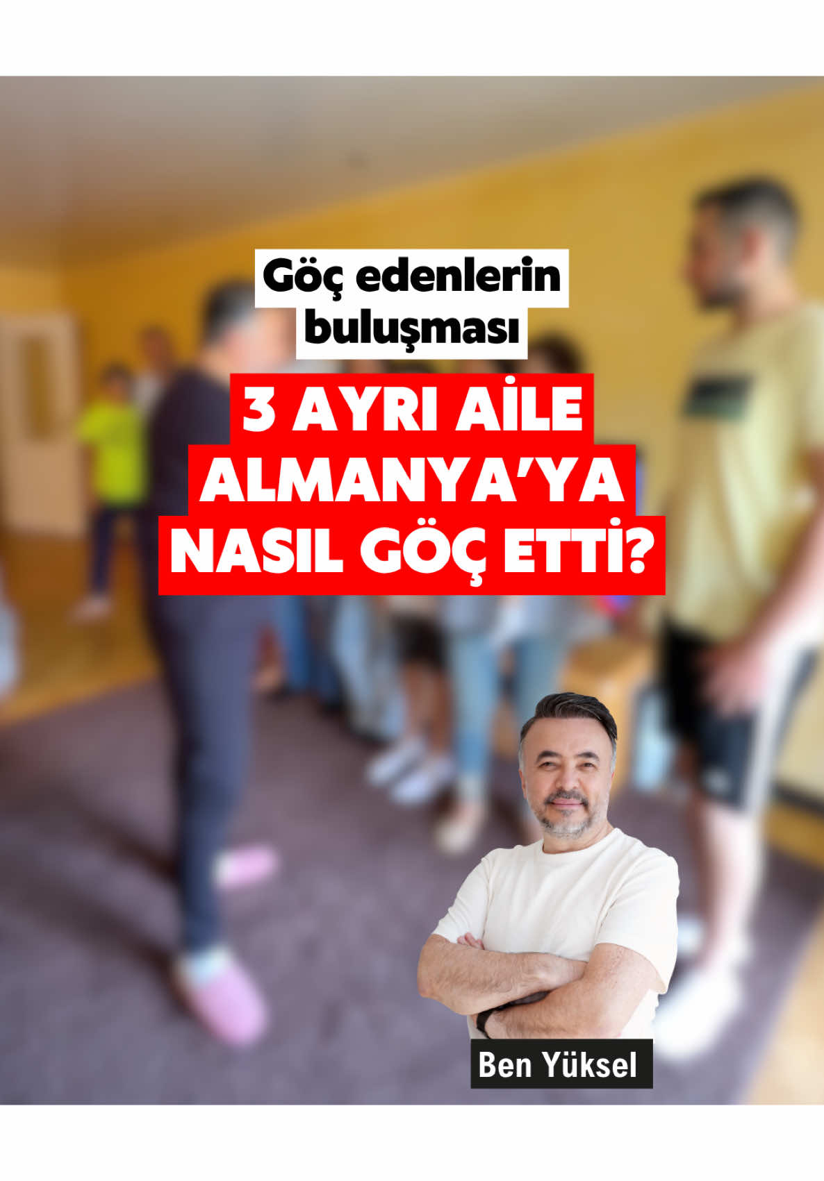 A post by @benyuxel on TikTok caption: İşte karşınızda süreçlerini A’dan Z’ye yönettiğimiz ve göç ettirdiğimiz ailelerden üçü! Bugün göç eden insanlar bir arada denk geldi. Ama geneline bakarsanız Almanya’ya göç edenlerin %90’ı videolarımızdan yararlanıyor. Direkt olarak hizmet almasalar bile, videoları izleyerek göç ettiklerini söyleyenlerin sayısı hiç az değil! Önemli olan kiminle göç ettiğiniz değil, Almanya’ya göç etmek! O nedenle göç etmek isteyen herkesin yolu açık olsun… Bu ailelerimizin göç hikayelerini 21 Temmuz pazartesi akşamı YouTube Ben Yüksel kanalından izleyebilirsiniz  #almanya #benyuksel