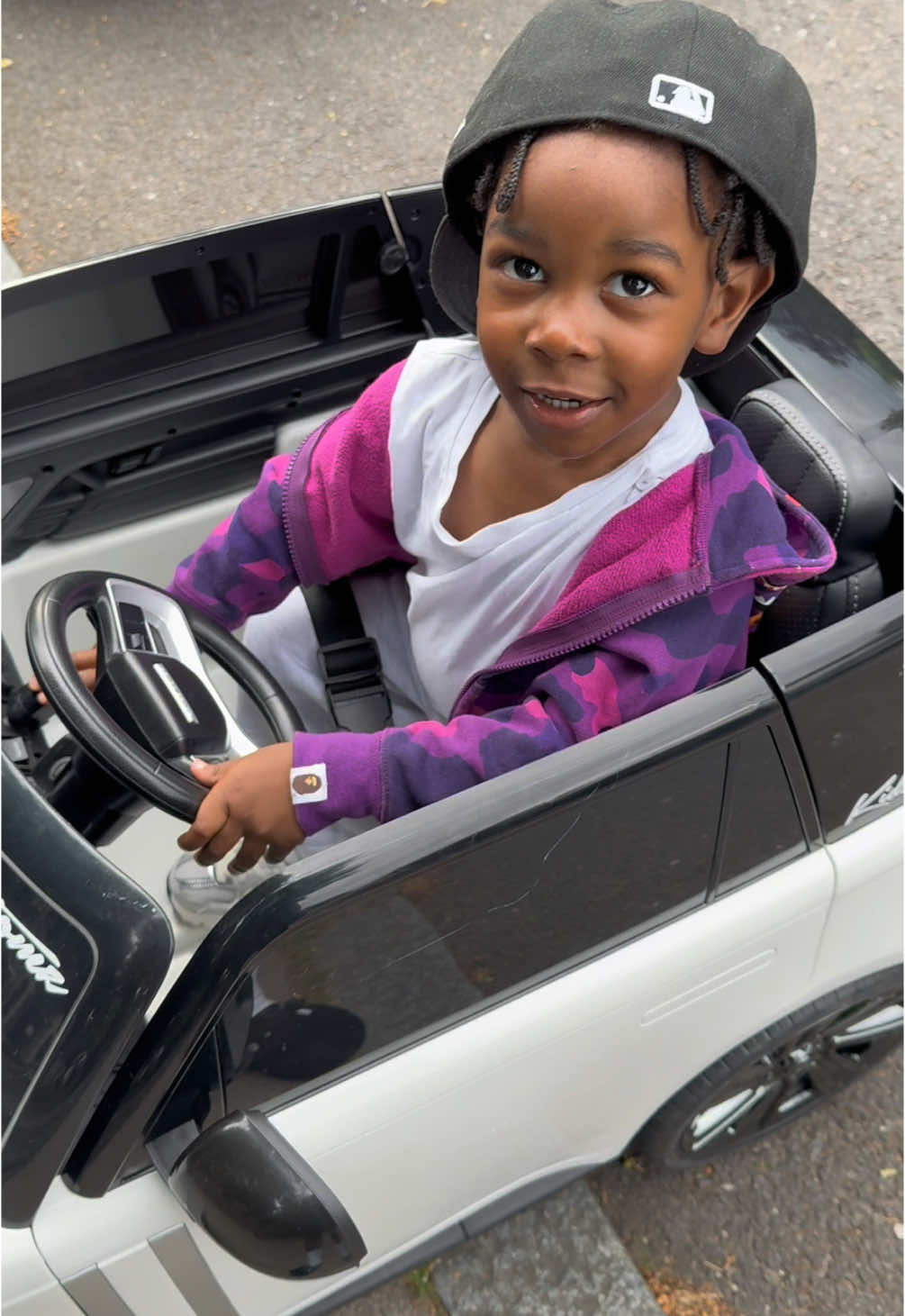 A post by @raisingzion1 on TikTok caption: Driving to training🤦🏾‍♂️🚗 #toddlertok #toddler #cutetoddler #cute #football #footballtraining #newborn #newbornbaby #funnybaby #funnybabyvideos #funny #funnyvideos #broski