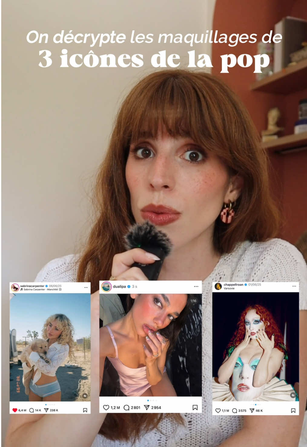 A post by @alieenor on TikTok caption: Profitez de 2 mois @Deezer France Premium offerts pour écouter vos pop girlies préférées en illimité 💜  #deezer #popmusic #sabrinacarpenter #dualipa #chapellroan #contrastmakeup 