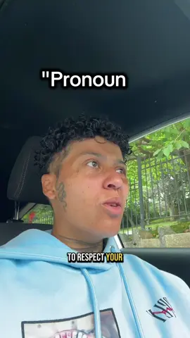 A post by @yourfavouritegemini666 on TikTok caption: If you can learn and respect a name, you can learn and respect a pronoun 👏🏽 #lgbtq #queer #transrights #pronouns #fyp 