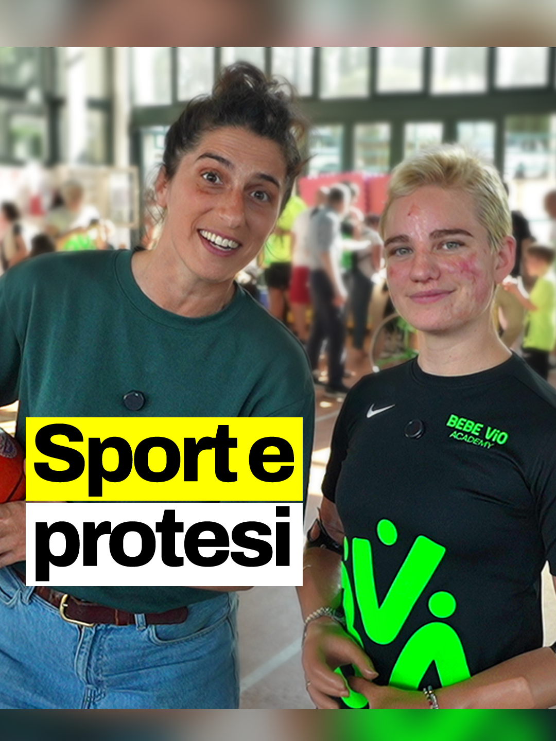 A post by @geopop on TikTok caption: La disabilità impedisce di fare sport? No, ce lo ha raccontato Bebe Vio, che ci ha mostrato le protesi che usa nella vita di tutti i giorni e quelle che suo padre ha costruito per lei. Ci ha parlato della Bebe Vio Academy e di come lo sport sia qualcosa che unisce al di là di ogni differenza fisica e che ci mostra come non serva essere normodotati per divertirsi insieme o per lottare per una medaglia. #geopop #scienze  #losapeviche #sport