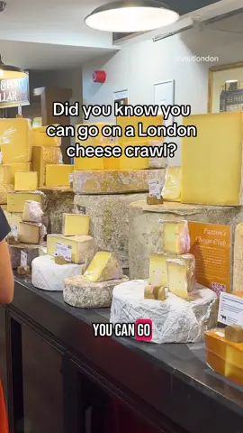 A post by @visitlondon on TikTok caption: You need to add the London Cheese Crawl walking tour to your to-do list! 🧀   London to full of amazing walking tours and the London Cheese Crawl by See Your City combines exploring the city’s iconic sights while indulging in the finest cheese spots London has to offer. It’s a real cheese adventure! Will you be immersing yourself in the rich history and flavours of London on your next visit?   📍London Cheese Crawl  #LondonMakesItPossible #VisitLondon #london #londonwalkingtour #walkingtour #londonlife #londontok #londontiktok #thingstodoinlondon #londonthingstodo #londonactivities #londonactivity #londonfun #funthingstodoinlondon #cheese #cheeselover #cheesewalkingtour #cheesecrawl #londoncheesecrawl #walkingtourlondon #londonwalkingtours #londonwalkingtour #foodie #londonfoodspots #londonfoodie #londonfoodguide #londonfoodblogger #londonfoodies #cheesetok #cheesepull #cheesetiktok 