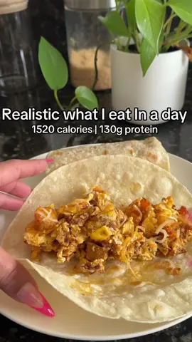 A post by @kushystephy on TikTok caption: This is what a typical day looks like for me. Being on a deficit looks different for everyone else, make it enjoyable and work for you!  #creatorsearchinsights #wieiad #highprotein #lowcalorie #realistic #caloriedeficit 