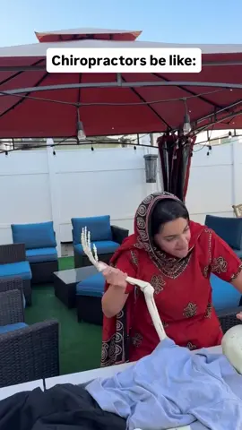 A post by @omgvinita on TikTok caption: Tag your chiropractor!