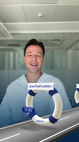 A post by @alessandrocossari_ on TikTok caption: Questi tre anni di francese alle medie sono serviti… @JeanPaulGaultier e sono formidables💙 #lemale #jpgperfume #adv
