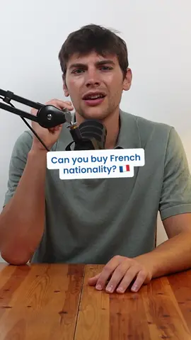 A post by @frenchteachercarlito on TikTok caption: 💸 Can you buy French nationality? 🇫🇷 En France ? Non. 📚 Elle s’obtient par naissance, mariage ou naturalisation. But for celebs… it sometimes feels easier 🤔 🎁 Free cultural stories in bio! #FrenchFacts #CitizenshipInFrance #LearnFrenchNaturally #FrenchCultureTips #FrenchWithCarlito