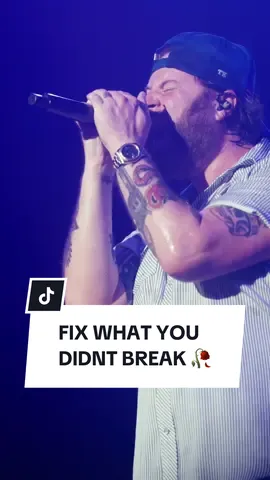 A post by @natesmithmusic on TikTok caption: This song has easily become one of my absolute favorite songs to play live. You’ll never understand how fired up I get to hear you guys screaming this back at me🥲 #fixwhatyoudidntbreak 