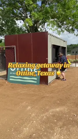 A post by @mysanantonio on TikTok caption: Less than one hour away from San Antonio, you’ll find a mineral springs oasis steeped with rich Texas history. Ottine Mineral Springs, a scenic site that once provided healing waters to treat polio patients, underwent major renovations to rejuvenate the sanctuary into a public wellness experience. ☀️🧖  The 40-acre property sits adjacent to Palmetto State Park in Ottine, a little over an hour east of San Antonio, offering classic Texas views of lush treetops. Inside a small town once named Ottine, the establishment opened in June and offers several mineral-rich pools, including two in a highly sought-after private area that can only be accessed through reservations. 📍 #texas #sunmer #getaway #relax #spa 