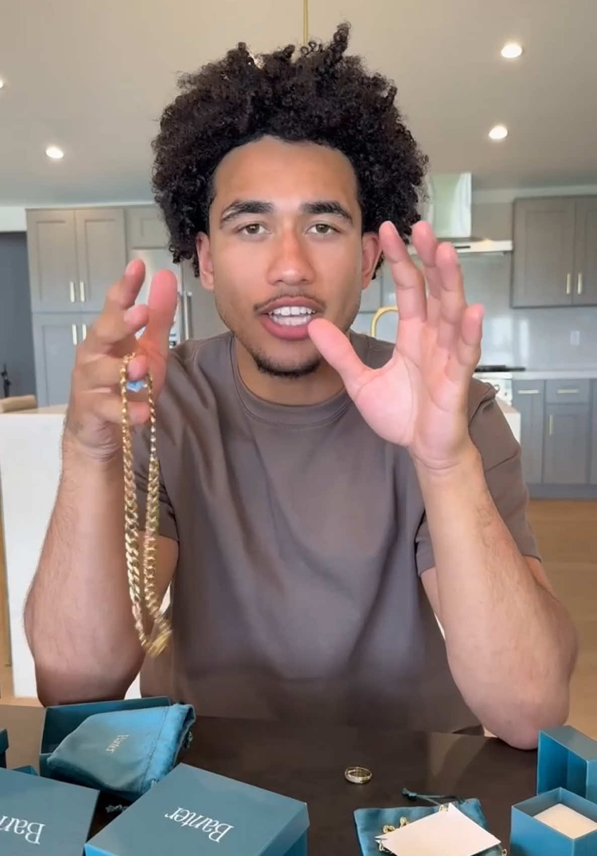 A post by @jaredmccain on TikTok caption: Finishing touches 💍 💎 @Banter #banterpartner 