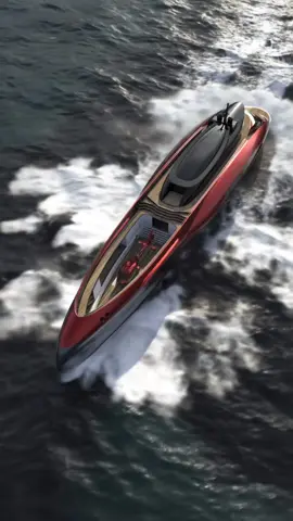 A post by @jetcapsule on TikTok caption: #megahyperyacht  #hyperyacht #yacht #superyacht #mega #fast #yacht #sailing #yacht #design #waves #boat 