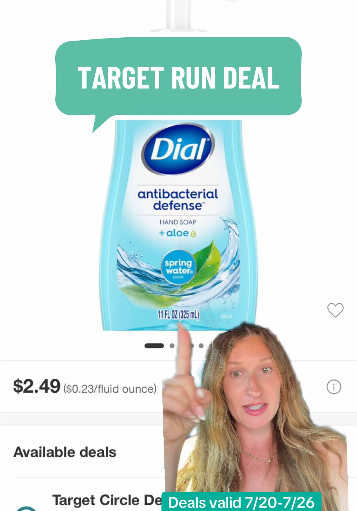 A post by @savingwithshayna on TikTok caption: RUNNN this can end at any time!! Deals valid 7/20-7/26 #targetcouponing #targetcircle #targetcircledeals #targetcircleapp #targetcircleoffer #targetdeals #targetdigitaldeals #targethouseholddeal #targetdealhunter #targetcouponer #dealhunters #howtocoupon #savingwithshayna #couponshopper #stockpile 