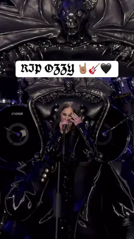 A post by @stefan_benn on TikTok caption: #ozzy #ozzyosbourne #rip #osbourne #rock #hardrock #blacksabbath 