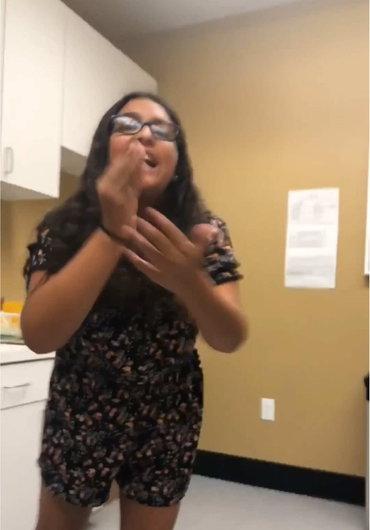 A post by @natalientheaguilars on TikTok caption: GUYS I FOUND NEW NEVER BEFORE SEEN ANGRY ANGIE VIDOES AHHHH 😂 #theaguilars #sister #joke 