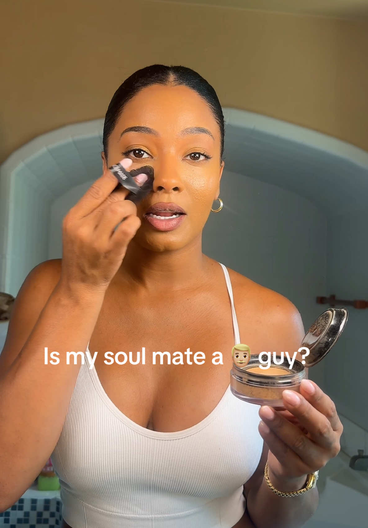 A post by @la_britney on TikTok caption: I’m here for the diversity. #grwm