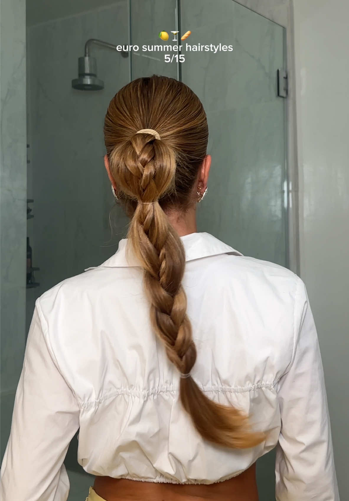 A post by @anggwells on TikTok caption: It’s a braid summer !!!!