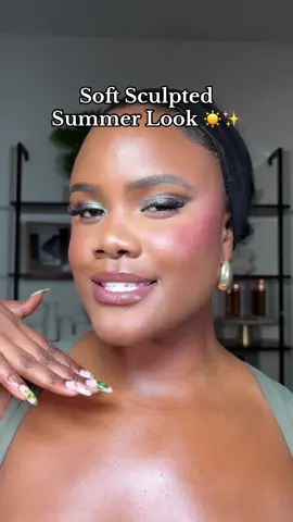 A post by @alejayofficial on TikTok caption: This is my go-to summer glam using the @Patrick Ta Beauty cream & powder duos. Sculpted, flushed, and glowy in all the right places. These formulas melt into the skin so seamlessly - I'm obsessed  #PatrickTaBeautyPartner @patrick ta @sephora 