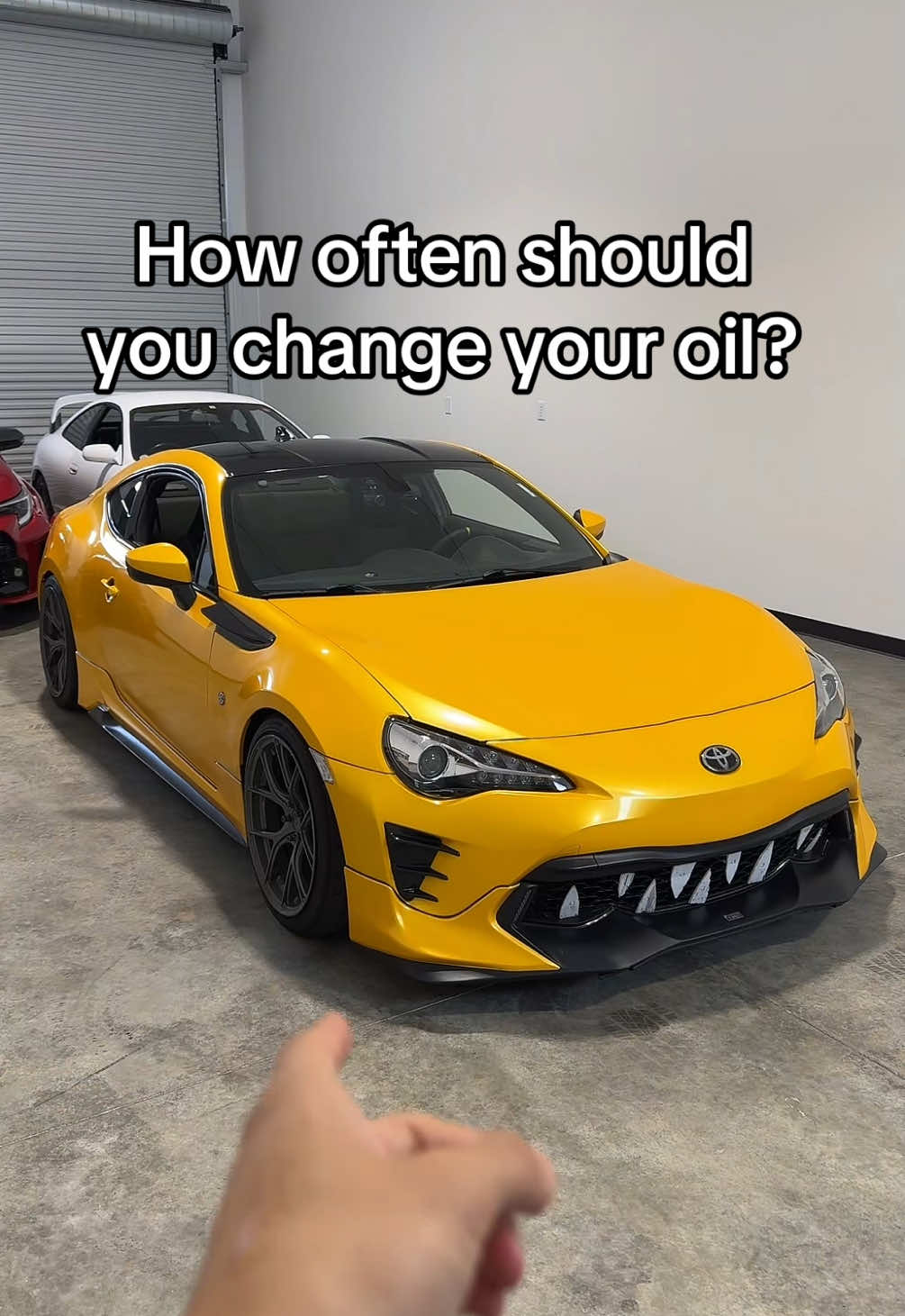 A post by @nikolaiiaksenov on TikTok caption: How often do you change your oil? #oilchange #CarRepair #TikTokAutoCampaign #gt86 