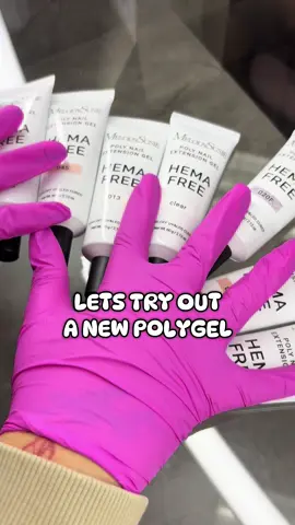 A post by @prettyndivinebeauty on TikTok caption: wait i’m obsessed🩷 #nailtok #nails #polygelnails #polygel #nailsoftiktok #nailtech #nailproducts #howtonails @melodysusie 