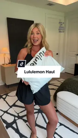 A post by @shelbstales on TikTok caption: lululemon new arrivals - midsize try on haul #midsizefashion #midsizestyle #lululemonhaul #lululemon 