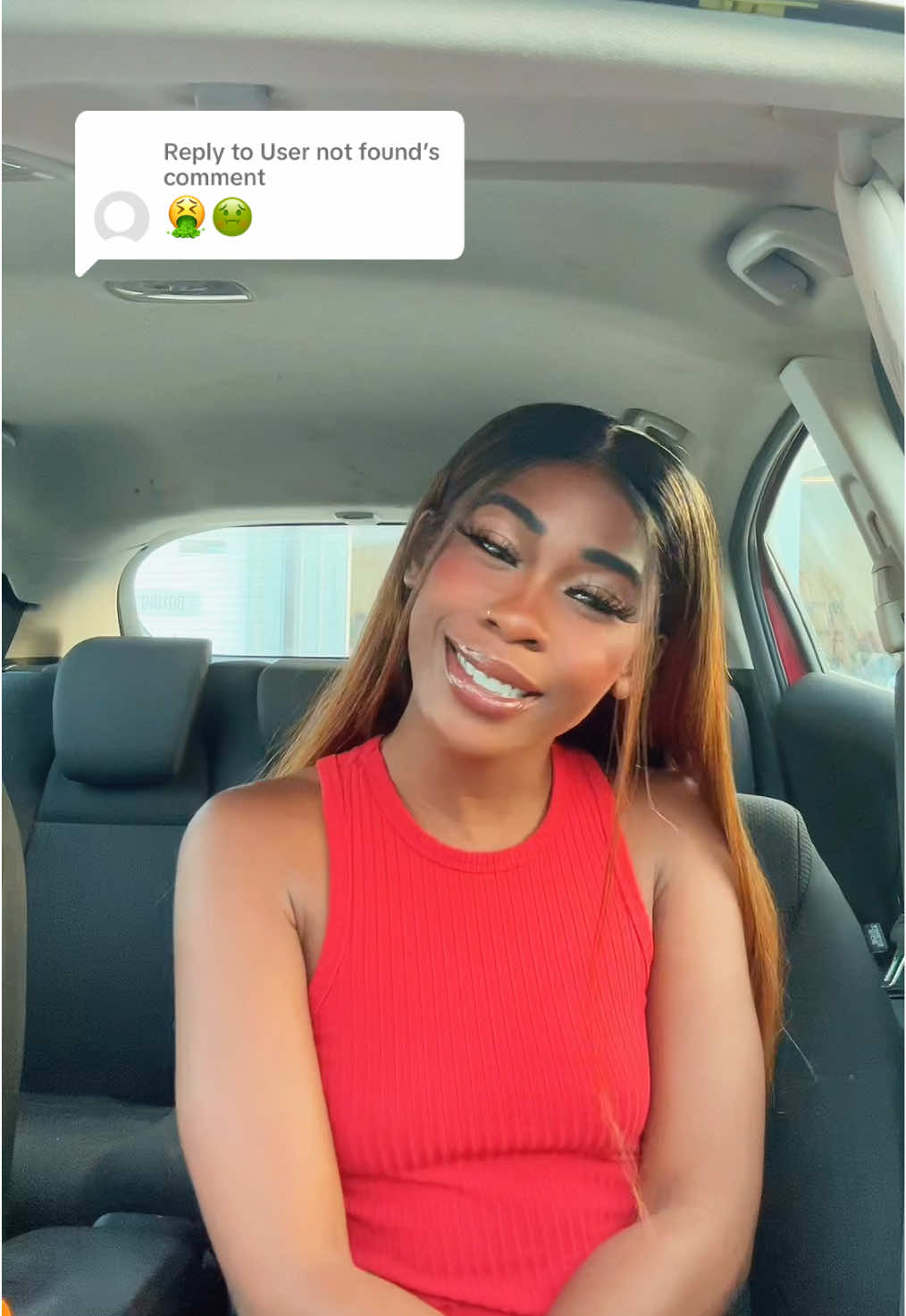 A post by @ on TikTok caption: Replying to @User not found #xyzcba #response 