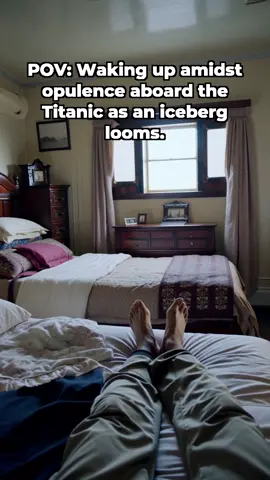 A post by @pocketful.of.stories on TikTok caption: POV: Day on the Titanic #MaestriDelPov #titanic 
