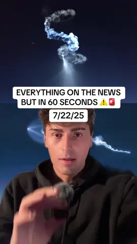 A post by @niickjackson on TikTok caption: 7/22/25 everything on the news simplified in 60 seconds #news #niickjackson #greenscreen #eclipse #tacobell #movie #avatar 