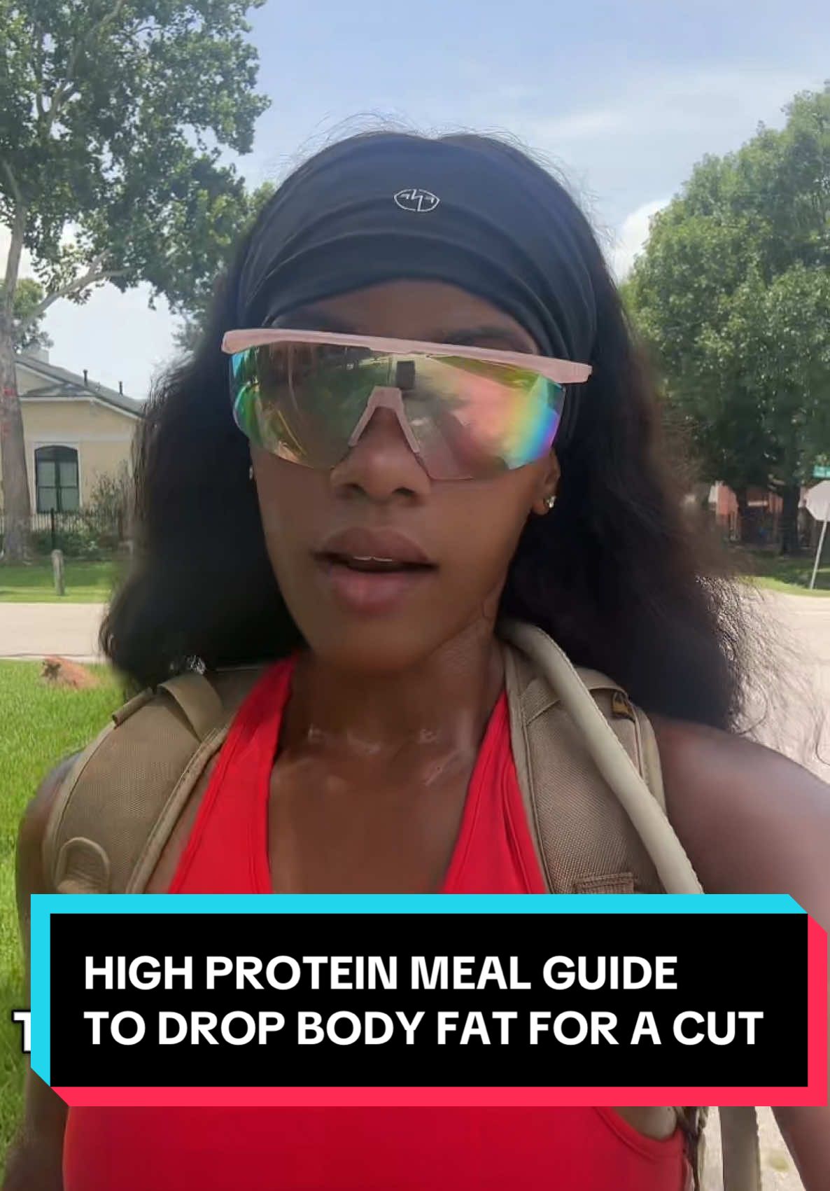 A post by @fitnfineewithpenelope on TikTok caption: High protein meal guide to drop body fat #creatorsearchinsights #fyp #100lbsdown #weightloss #fatloss 