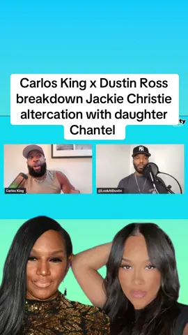 A post by @thecarlosking_ on TikTok caption: Jackie Christie altercation with Chantel. #basketballwives #jackiechristie #carlosking #realitywiththeking #chantelchristie #vh1 #keyshiakaoir #guccimane #rhoa #shameamorton #porshawilliams #simonguobadia #bravotv #neneleakes #andycohen #porsha #rasheeda #nickiminaj #jayz #beyonce #mytypechallenge 