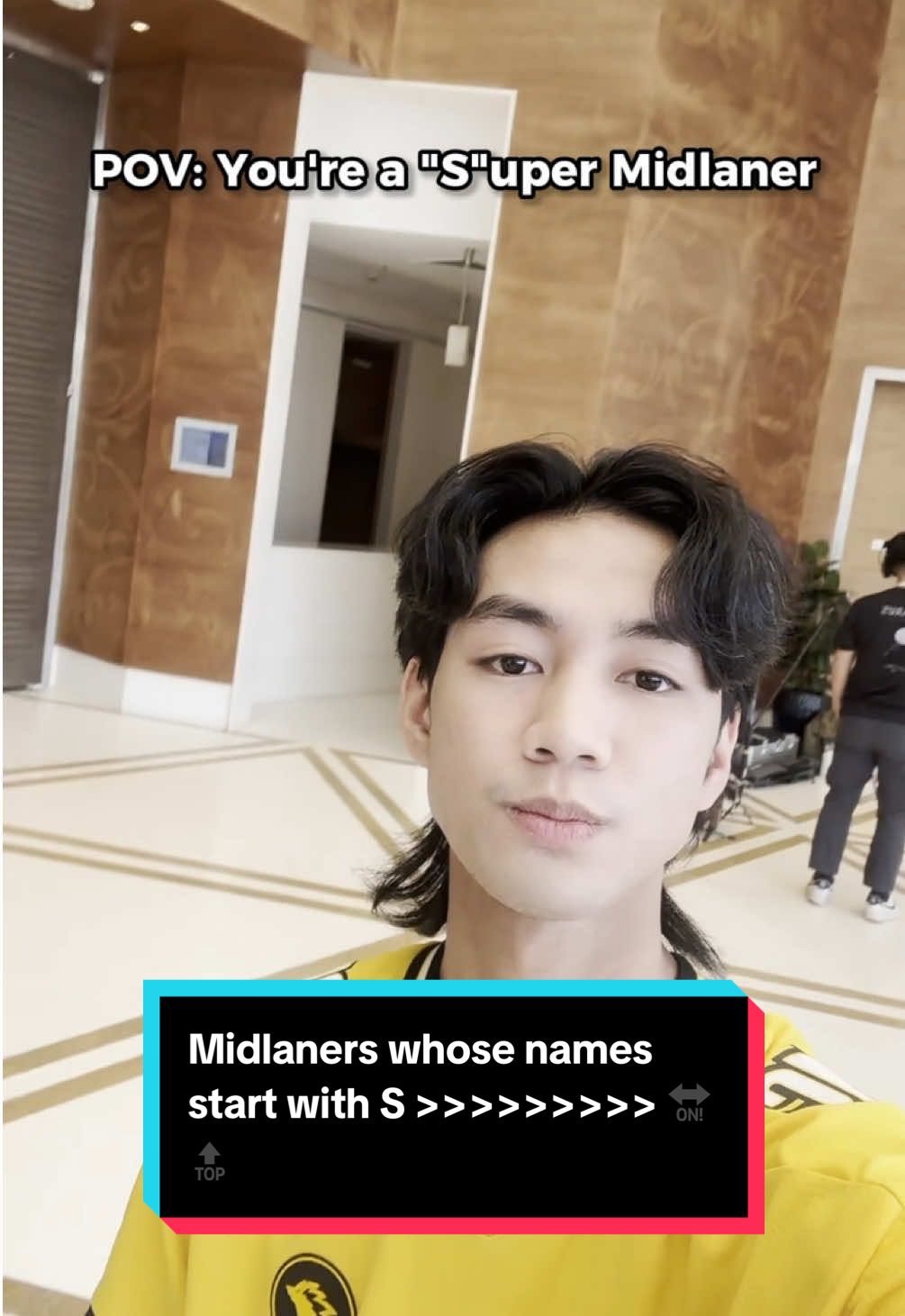 A post by @mlbbesports_official on TikTok caption: Midlaners whose names start with S >>>>>>>>> 🔛 🔝 #MLBBEsports #MLBB #EWCxMSC #EWCxMSC2025 #MobileLegendsBangBang #MSC2025 #MSCatEWC25 #Sanz #Stormie #SuperFrince #SunsetLover