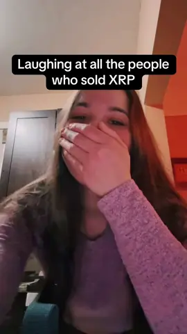 A post by @tradingwiththequeen on TikTok caption: 😂😂😂😂😂#xrp #xrpcommunity #cryptok #cryptocurrency 