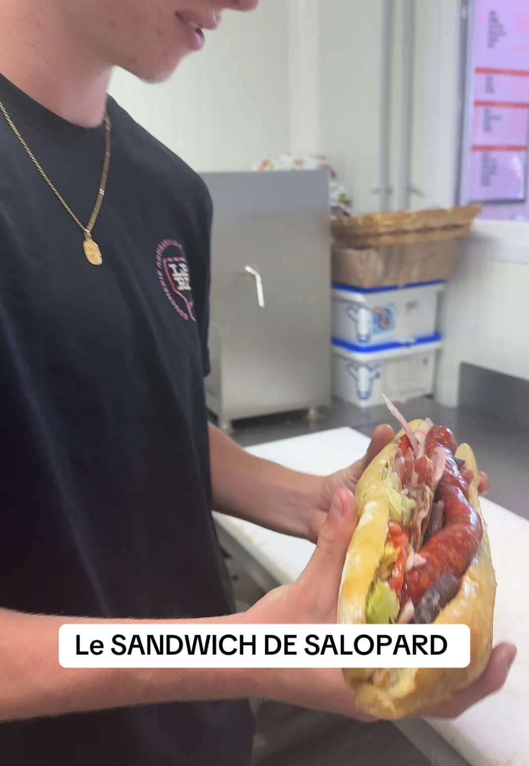 A post by @b_labourde on TikTok caption: Le sandwich de salopard @𝑀𝑎𝑡𝑡𝑒𝑜  