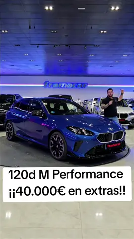 A post by @framacar_automoviles on TikTok caption: Nuestro nuevo BMW Serie 1 tiene una atención al detalle impresionante, cargadísimo de extras, impoluto,  nacional y con solo 6.000 kilómetros,  por solo 42.900€ puede ser tuyo ¡no pierdas la oportunidad! #bmw #bmwserie1 #mperformance #packm #framacar #reestreno #ocasión #oferta #oferton #oportunidad #segundamano 
