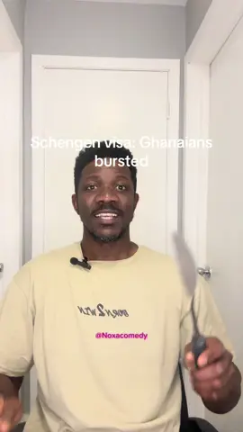 A post by @noxacomedy on TikTok caption: Schengen visa update.