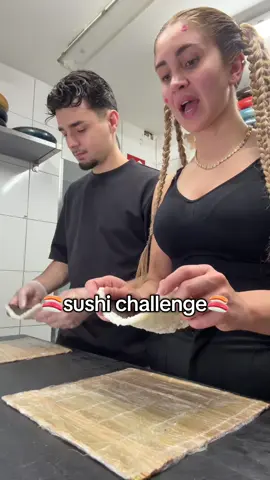 A post by @mikasahanma on TikTok caption: #mikasa #sushi #viral 