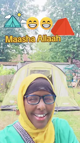 A post by @1901hawa on TikTok caption: #camping #somali #language #viralvideos #sameya  Maasha Allaah 