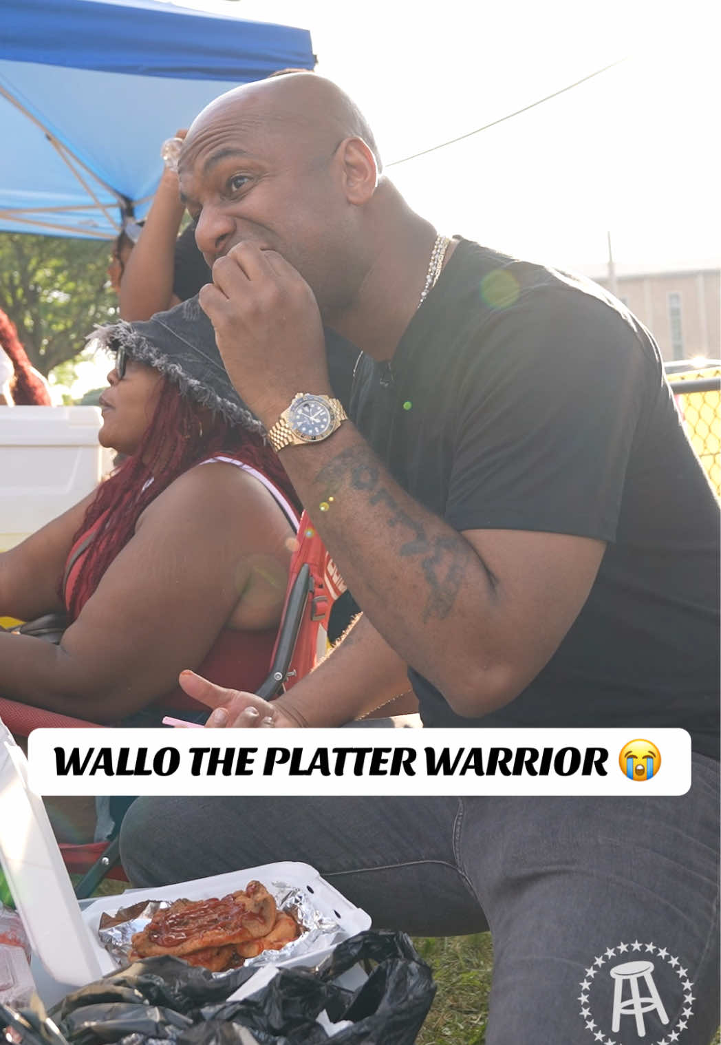A post by @mworthofgame on TikTok caption: You know Wallo gonna find a plate 💯😭