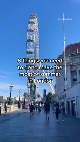 A post by @visitlondon on TikTok caption: ☀️ Summer in London = endless adventures! From picnics in the park and flower markets to immersive exhibitions and famous landmarks, there’s always something going on. Whether you're hunting for sunshine spots or iconic experiences, London’s got your summer sorted.   #LondonMakesItPossible #VisitLondon #summer #summerinlondon #london #londonsummer #londonlife #londontiktok #londonhotspots #londontok #letsdolondon #thingstodo #thingstodoinlondon #londonthingstodo #londonactivities #londonaesthetic #londonactivity #londonlandmarks #londonlandmark #londonparks #summertime #summeractivities #londoncity #londontown 